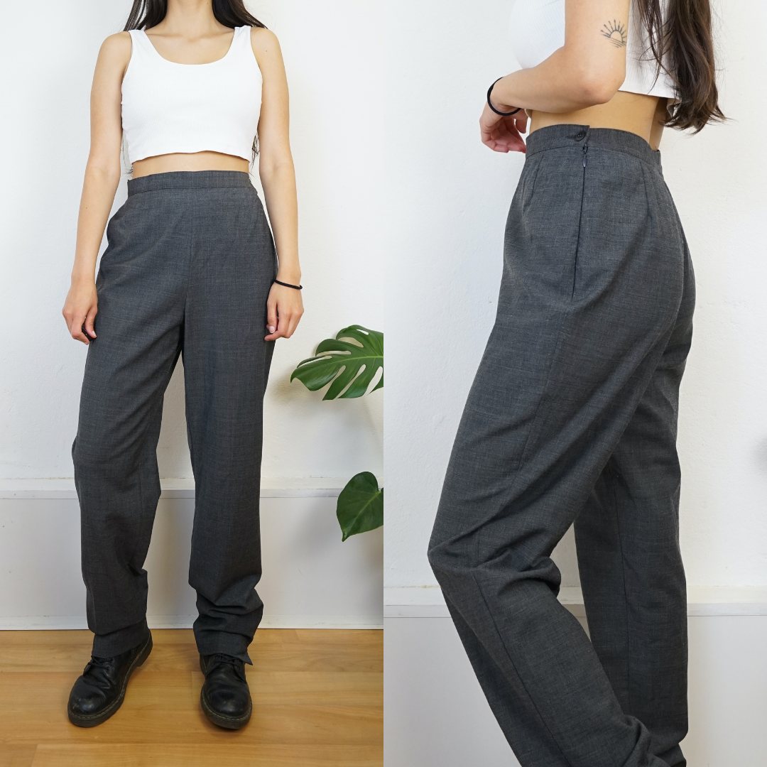 Vintage wool Pants size S high waist