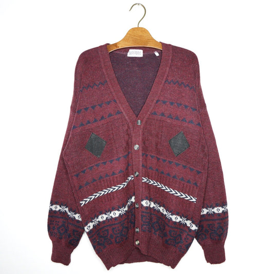 Vintage red Cardigan size M-L