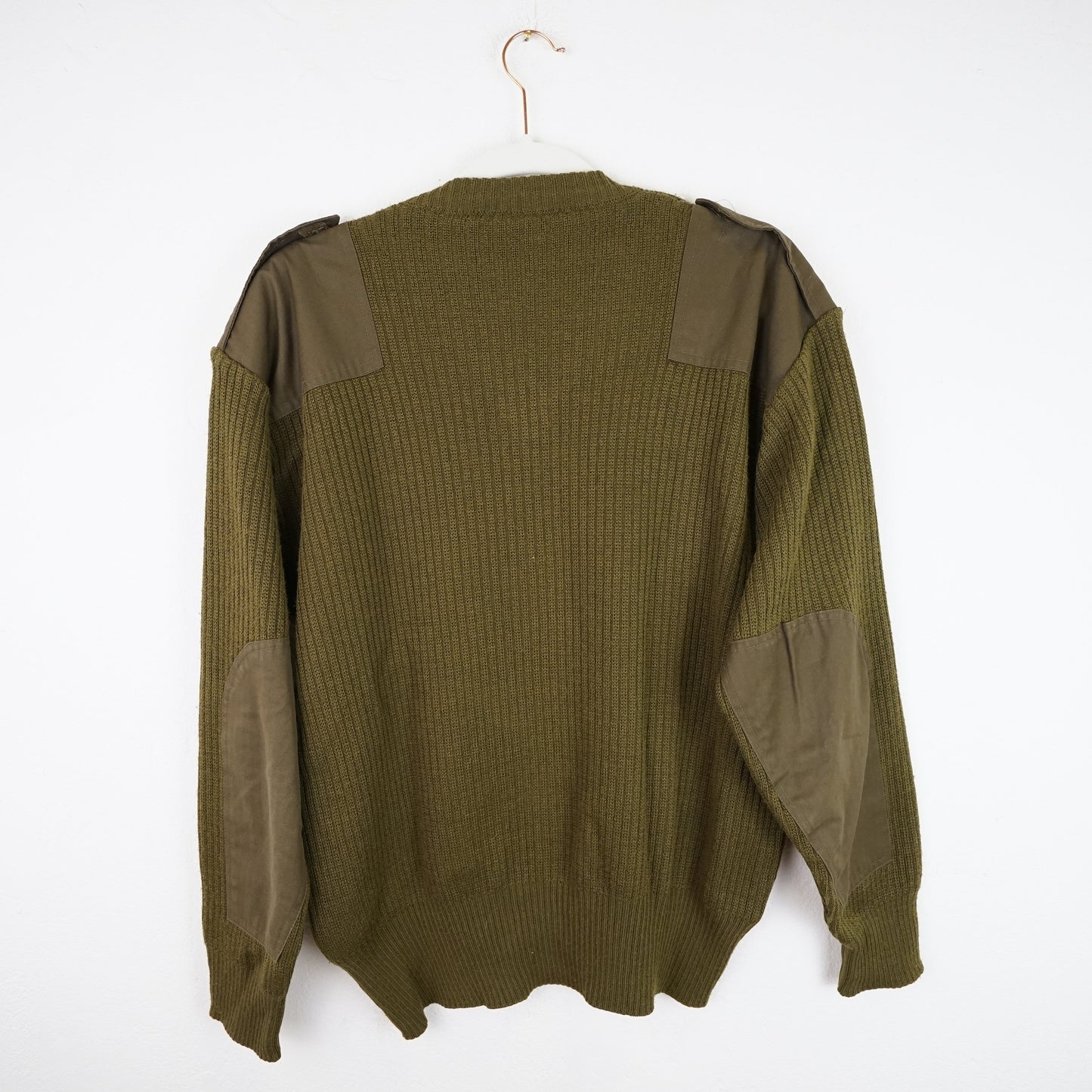 Vintage olive green Pullover men Size L