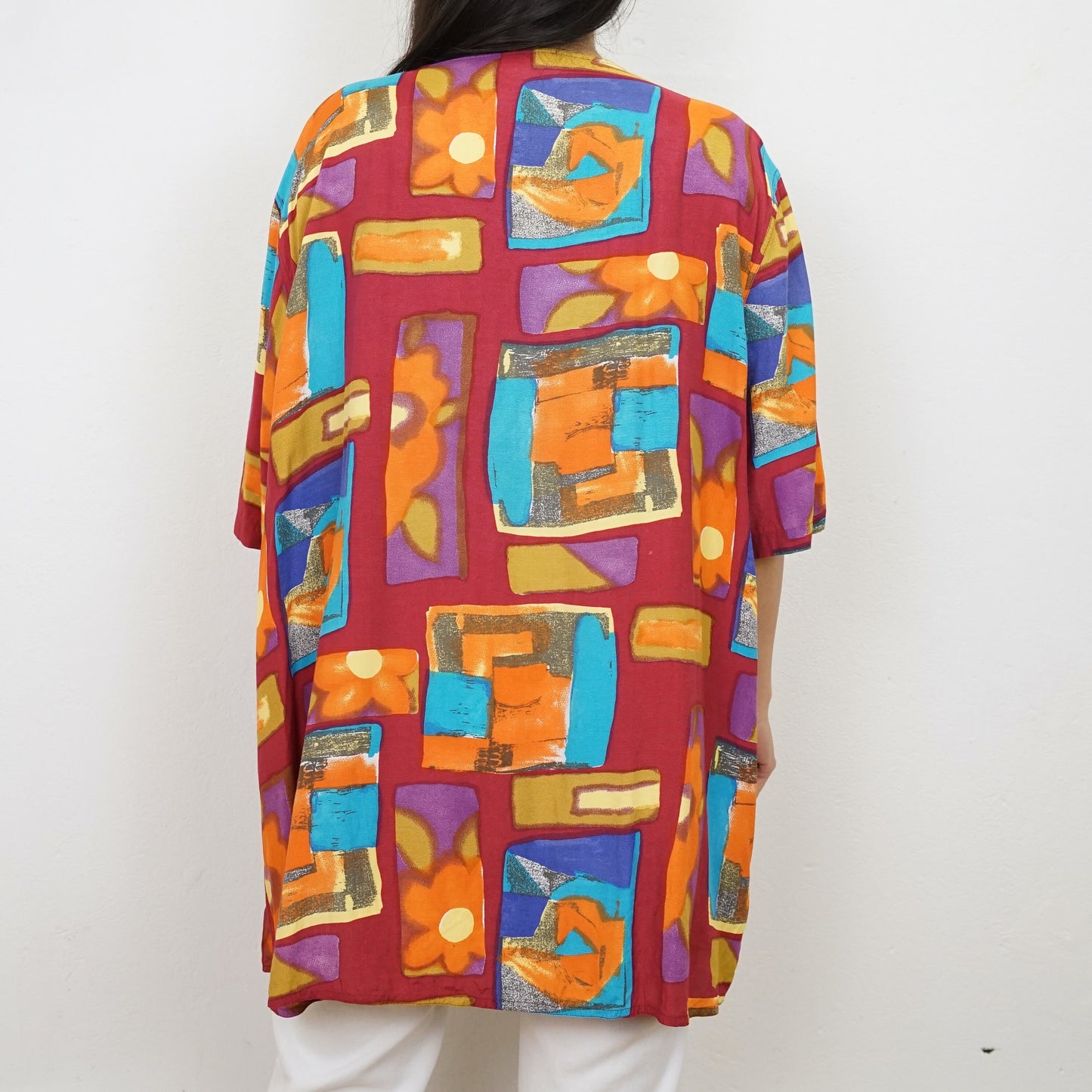 Vintage colorful Blouse size XL-XXL