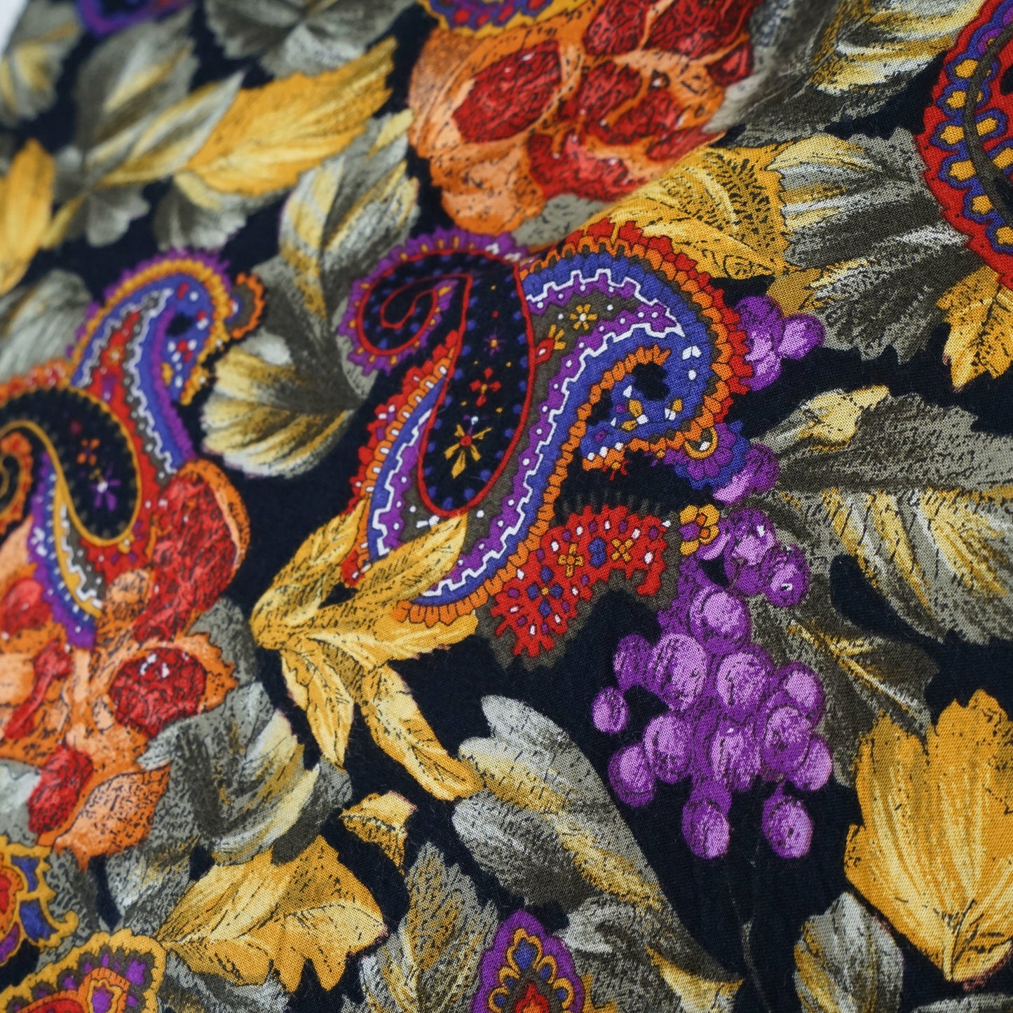 Vintage paisley floral Skirt size M