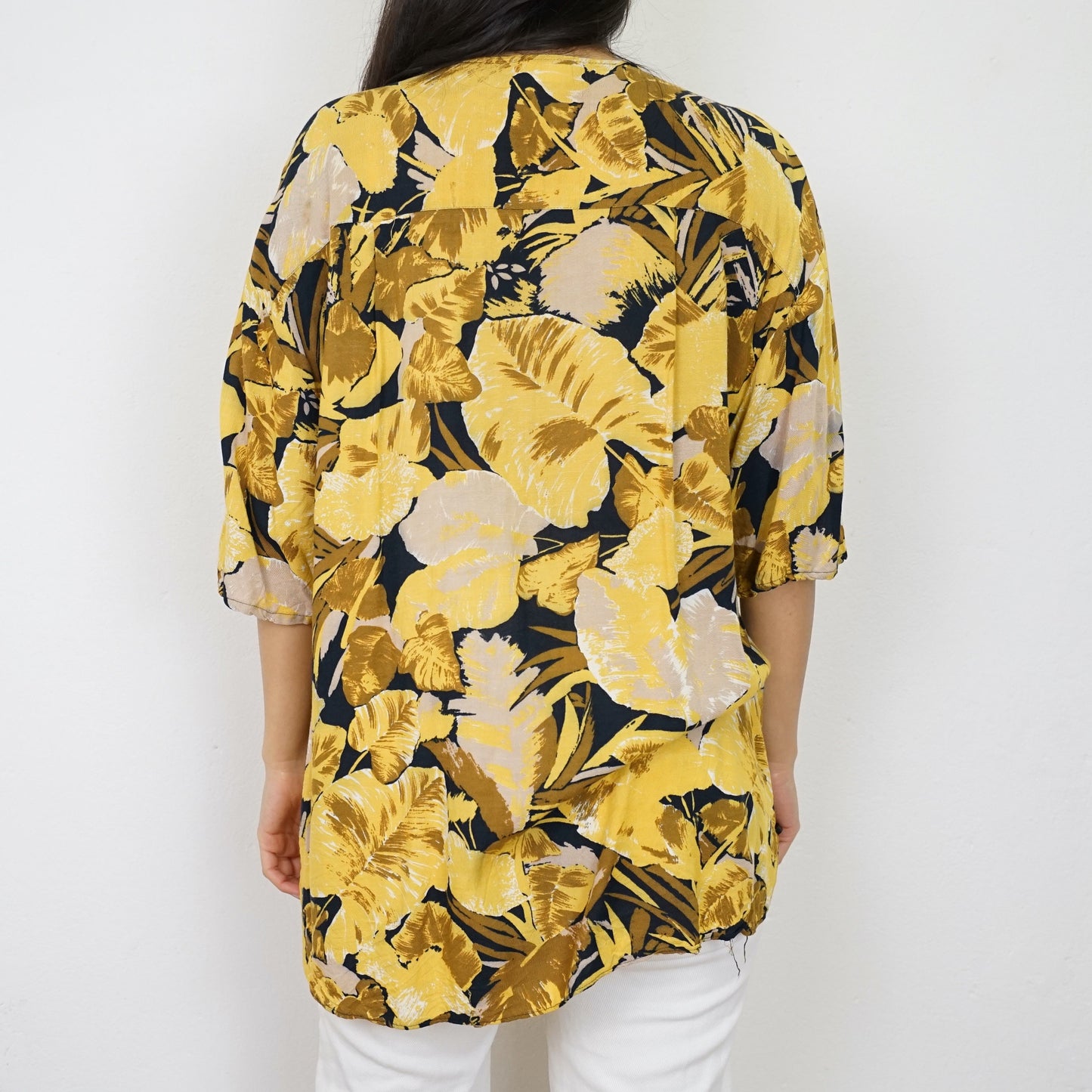 Vintage short sleeved Blouse size L-XL
