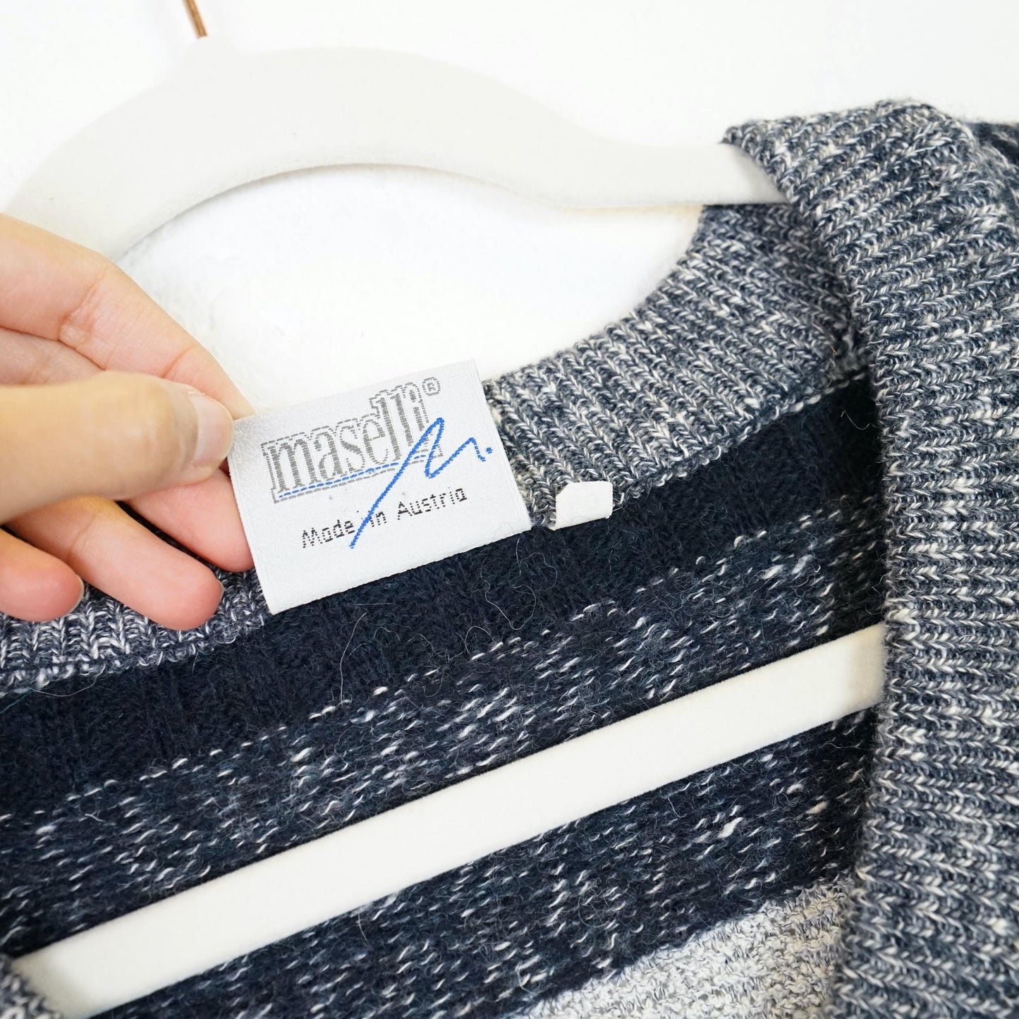 Vintage wool cotton Pullover Size M-L