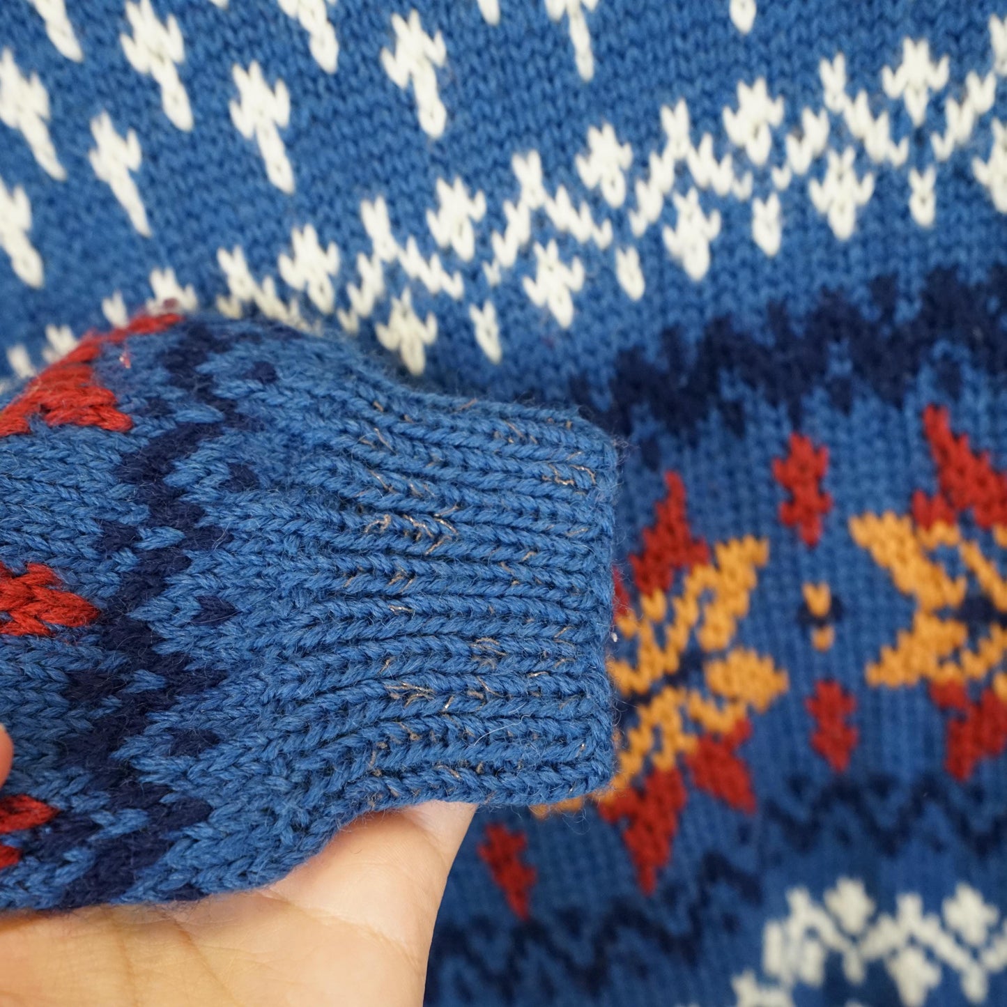 Vintage handmade Pullover men Size M