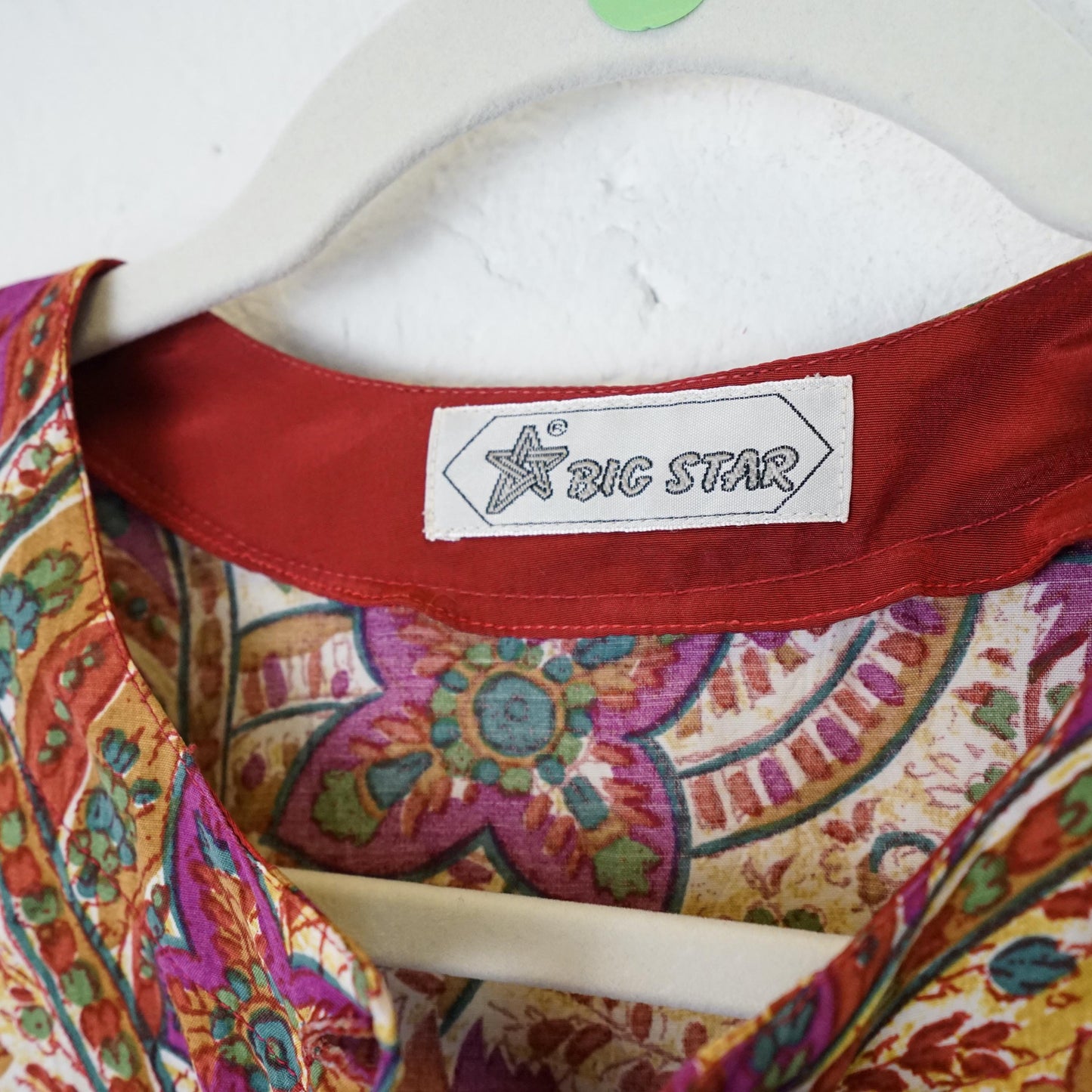Vintage colorful Blouse size M-L