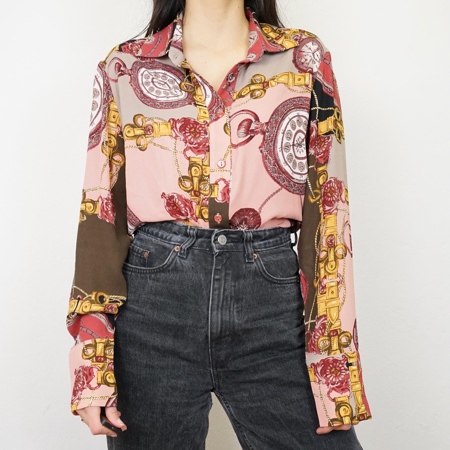 Vintage baroque Blouse size M
