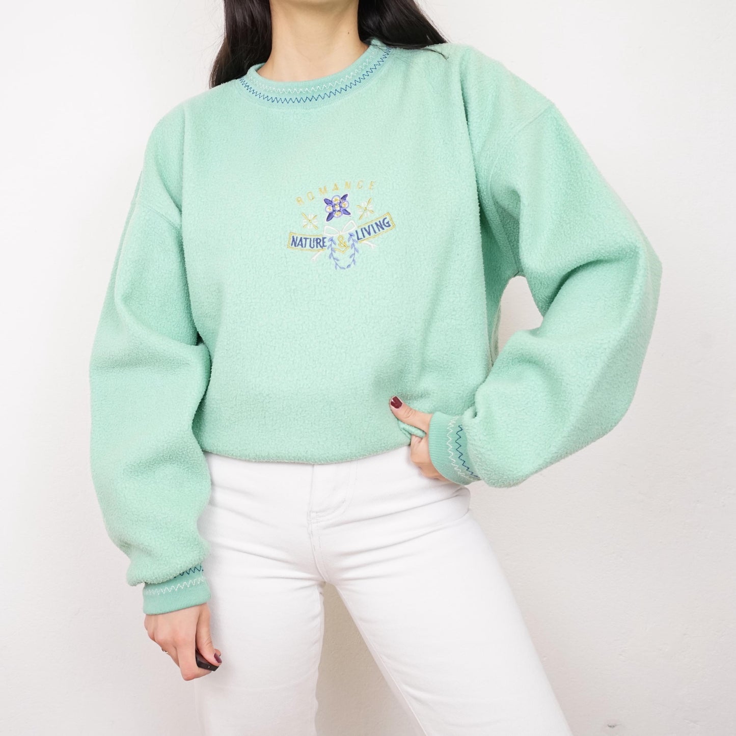 Vintage Fleece Pullover size M-L