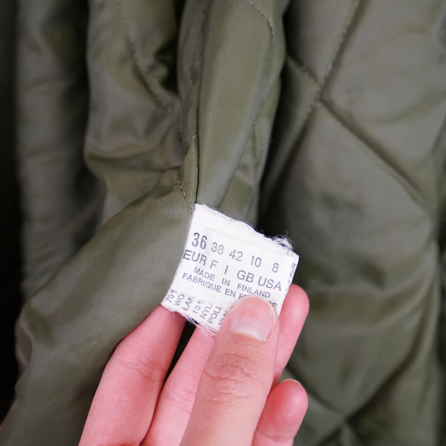 Vintage wool mix Coat Size M