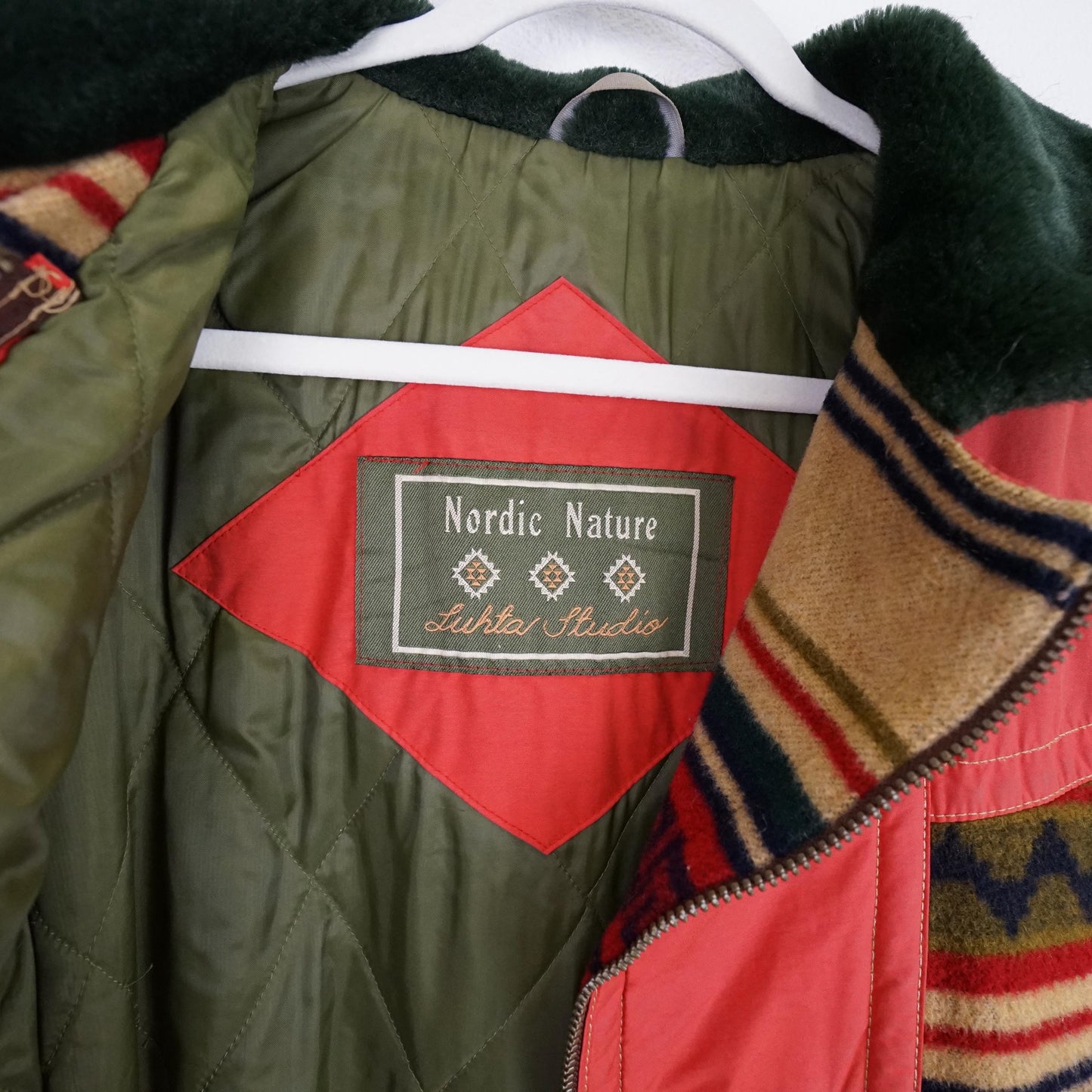 Vintage wool mix Coat Size M