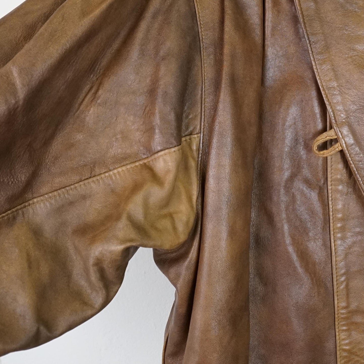 Vintage 80s leather jacket size S-M