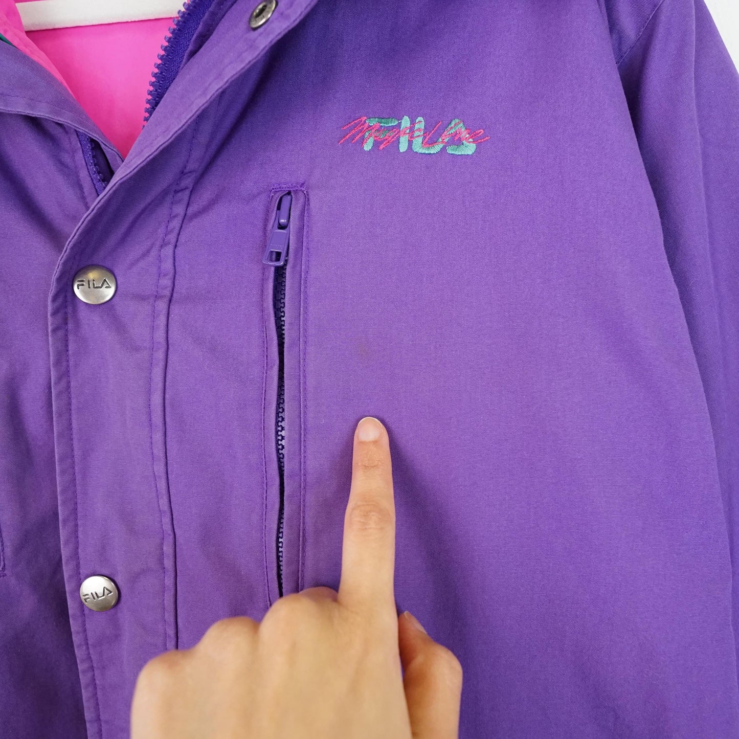 Vintage Fila Magic Line Jacket Size S-M 2in1