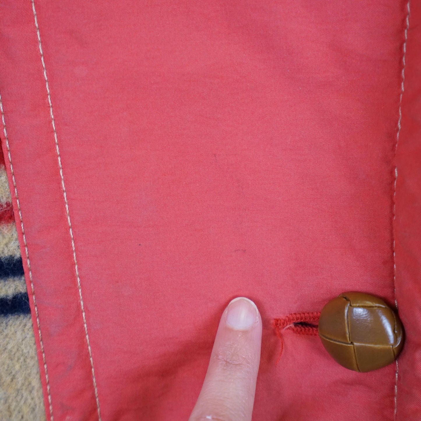 Vintage wool mix Coat Size M