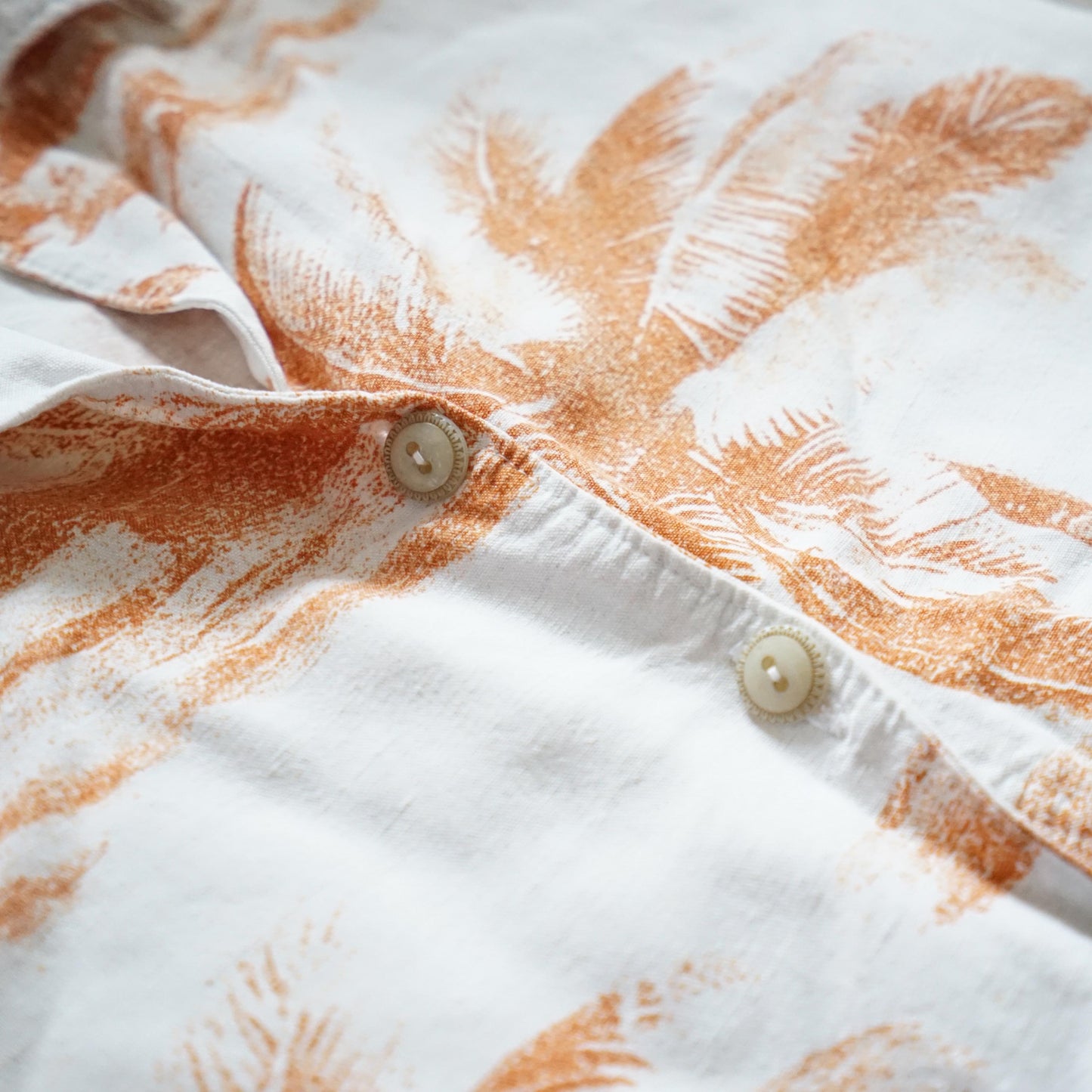 Vintage linen mix Blouse size S