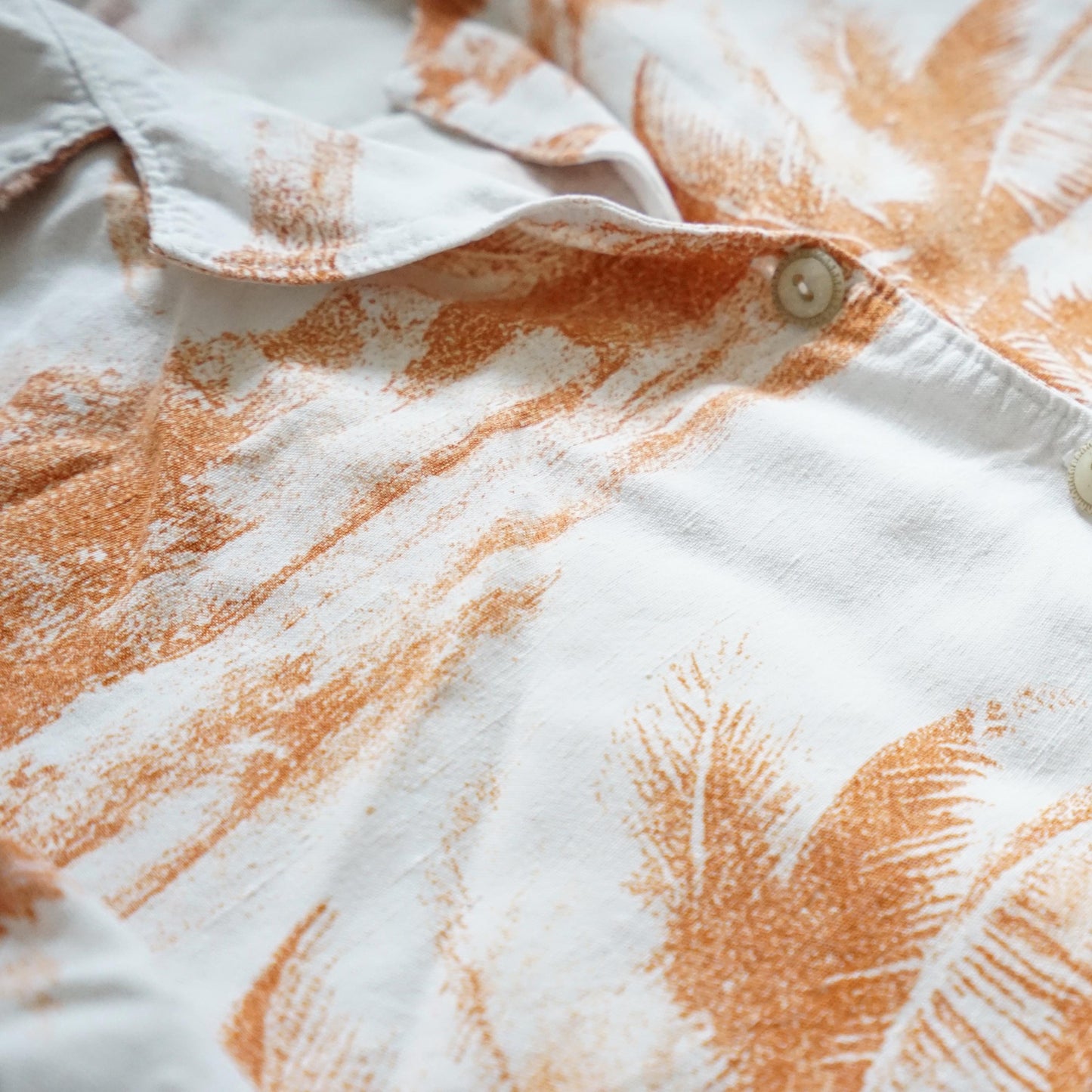 Vintage linen mix Blouse size S