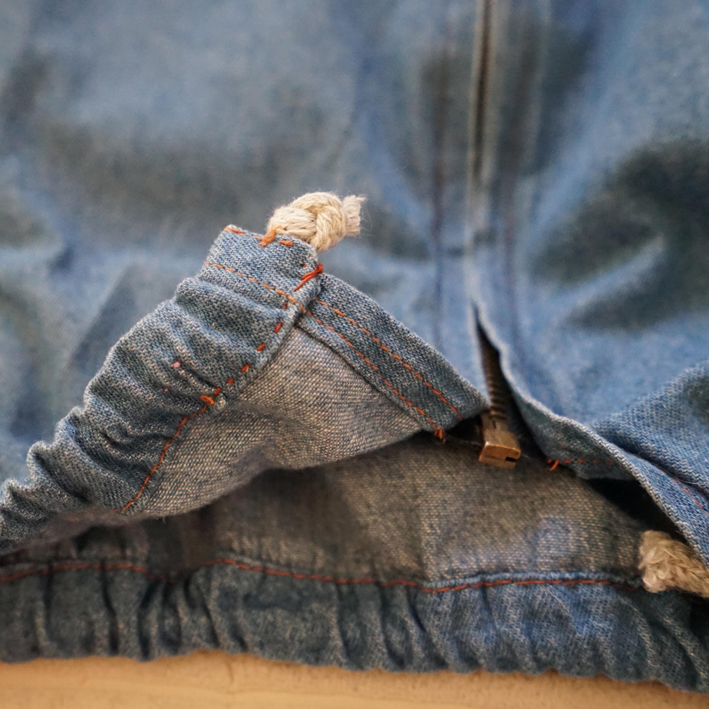 Vintage denim Shirt size M embroidery