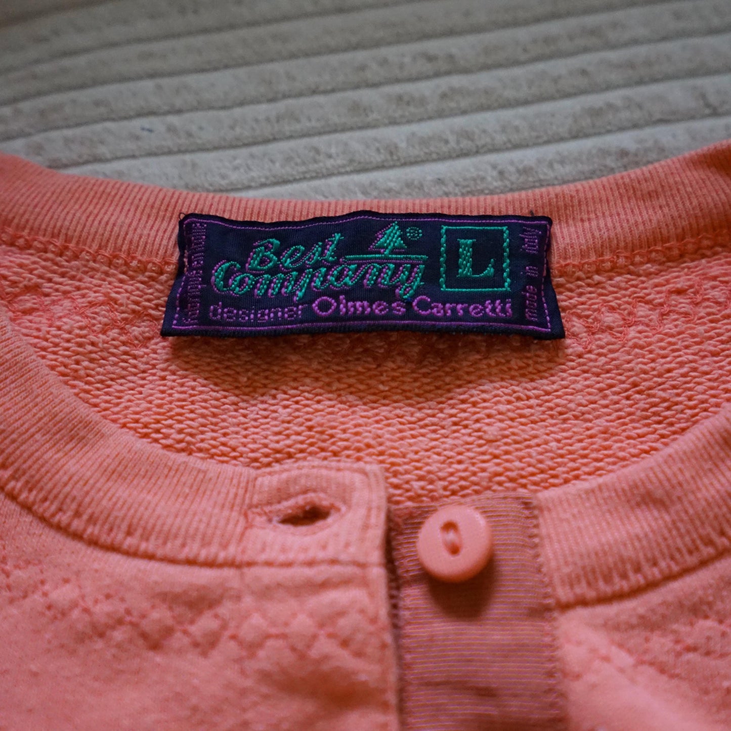 Vintage Best Company Sweatshirt Olmes Carretti