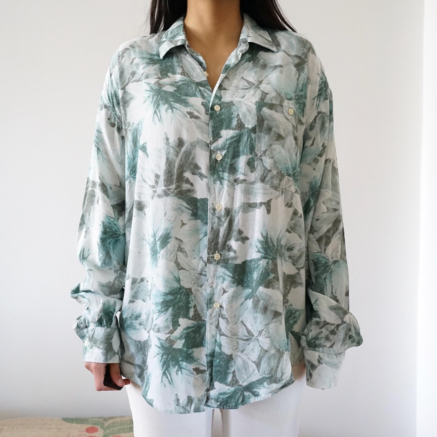 Vintage long sleeve Shirt size L XL