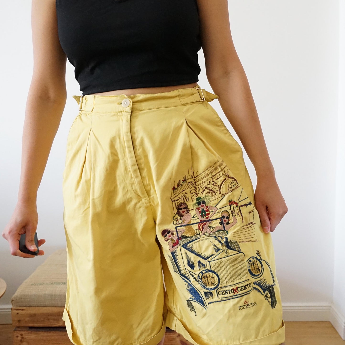 Vintage Iceberg Cento x Cento Shorts Size M
