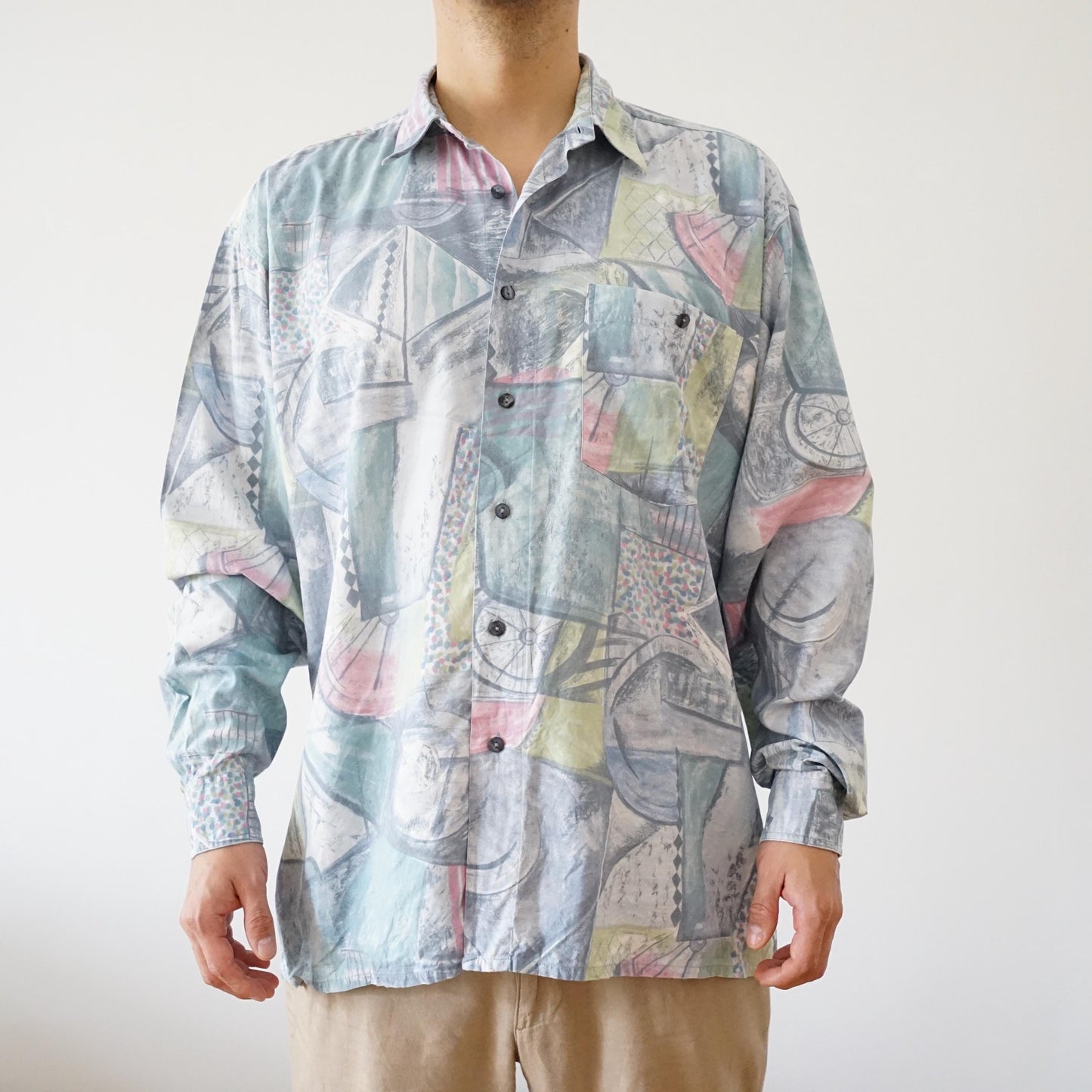 Vintage shirt size L long sleeve