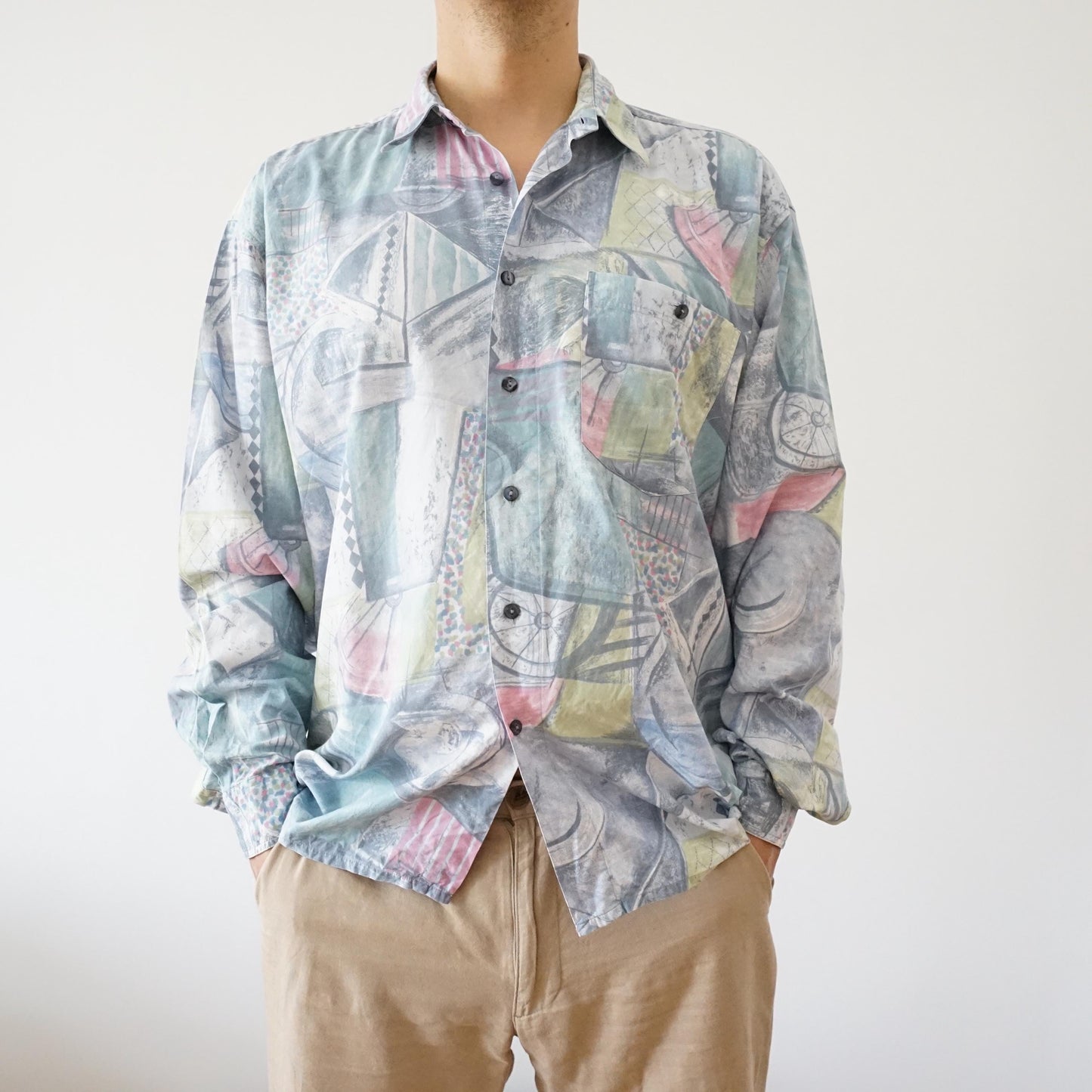 Vintage shirt size L long sleeve