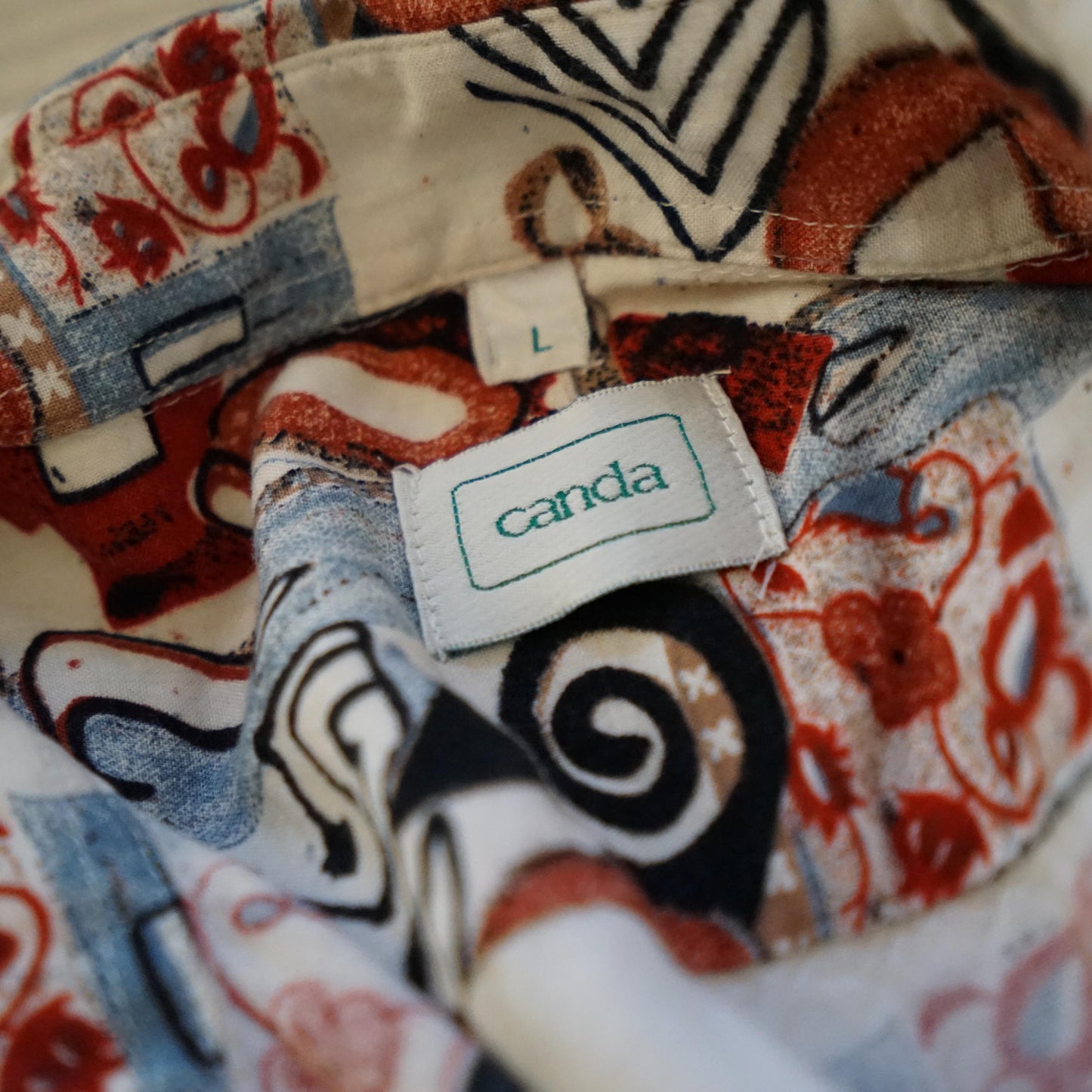 Vintage short sleeve Shirt size L XL