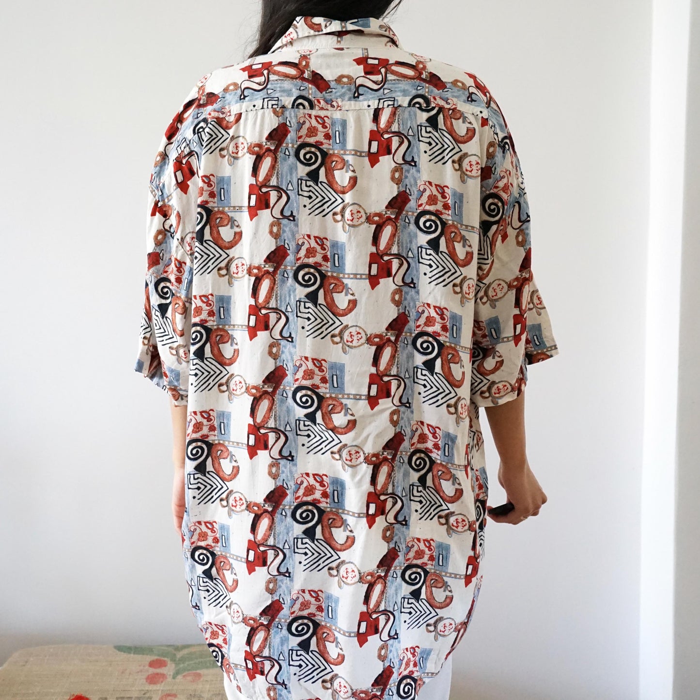 Vintage short sleeve Shirt size L XL