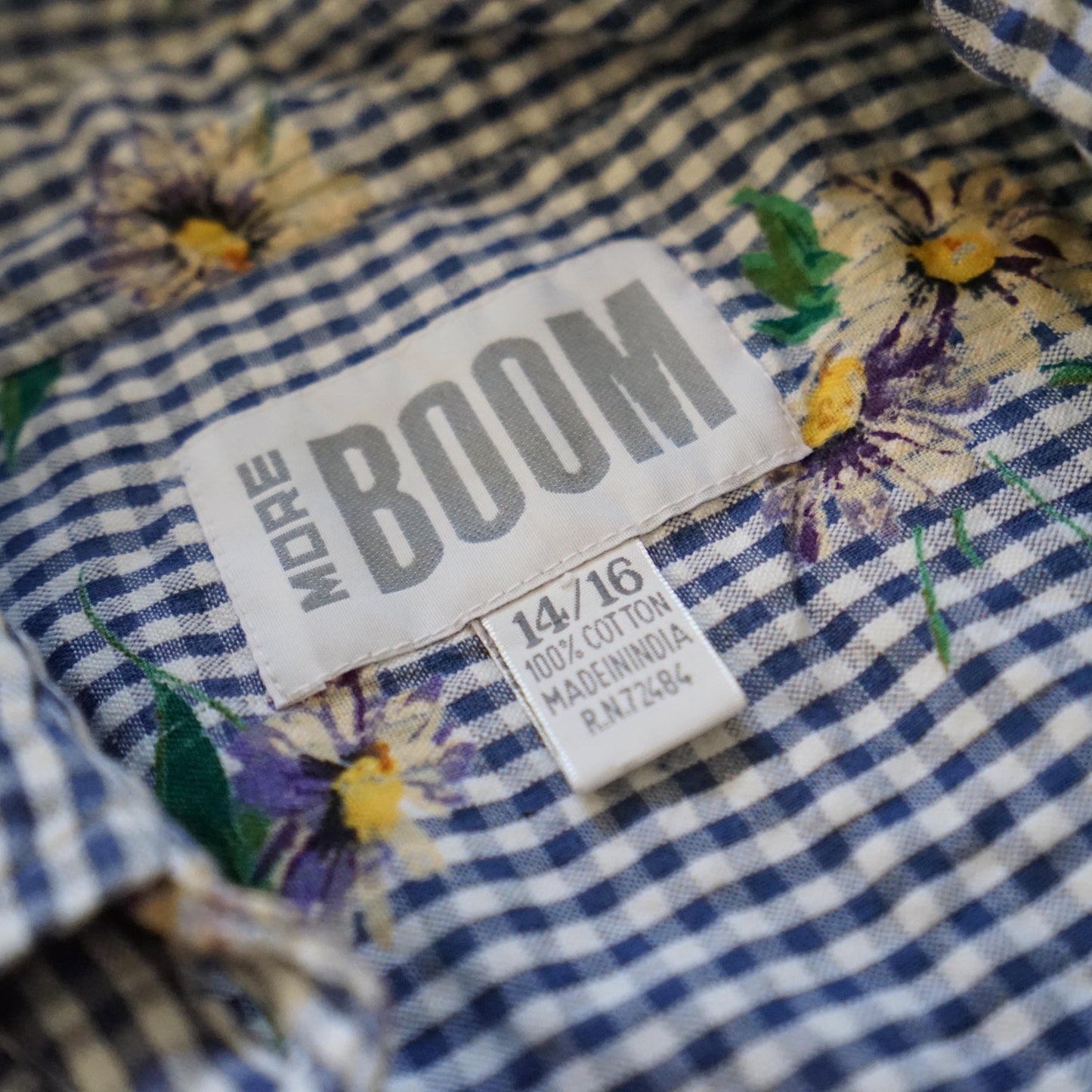 Vintage cotton Shirt size L XL