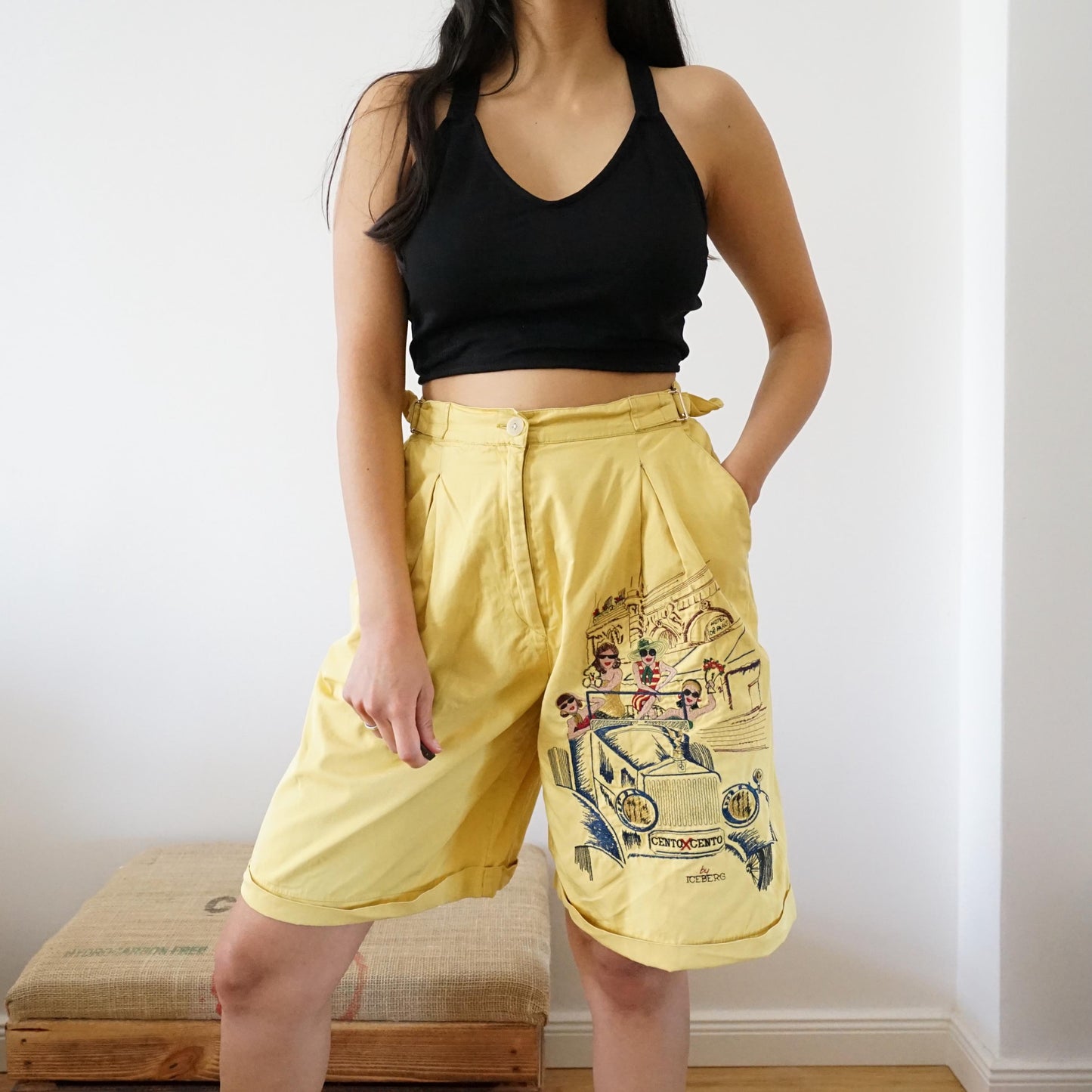Vintage Iceberg Cento x Cento Shorts Size M