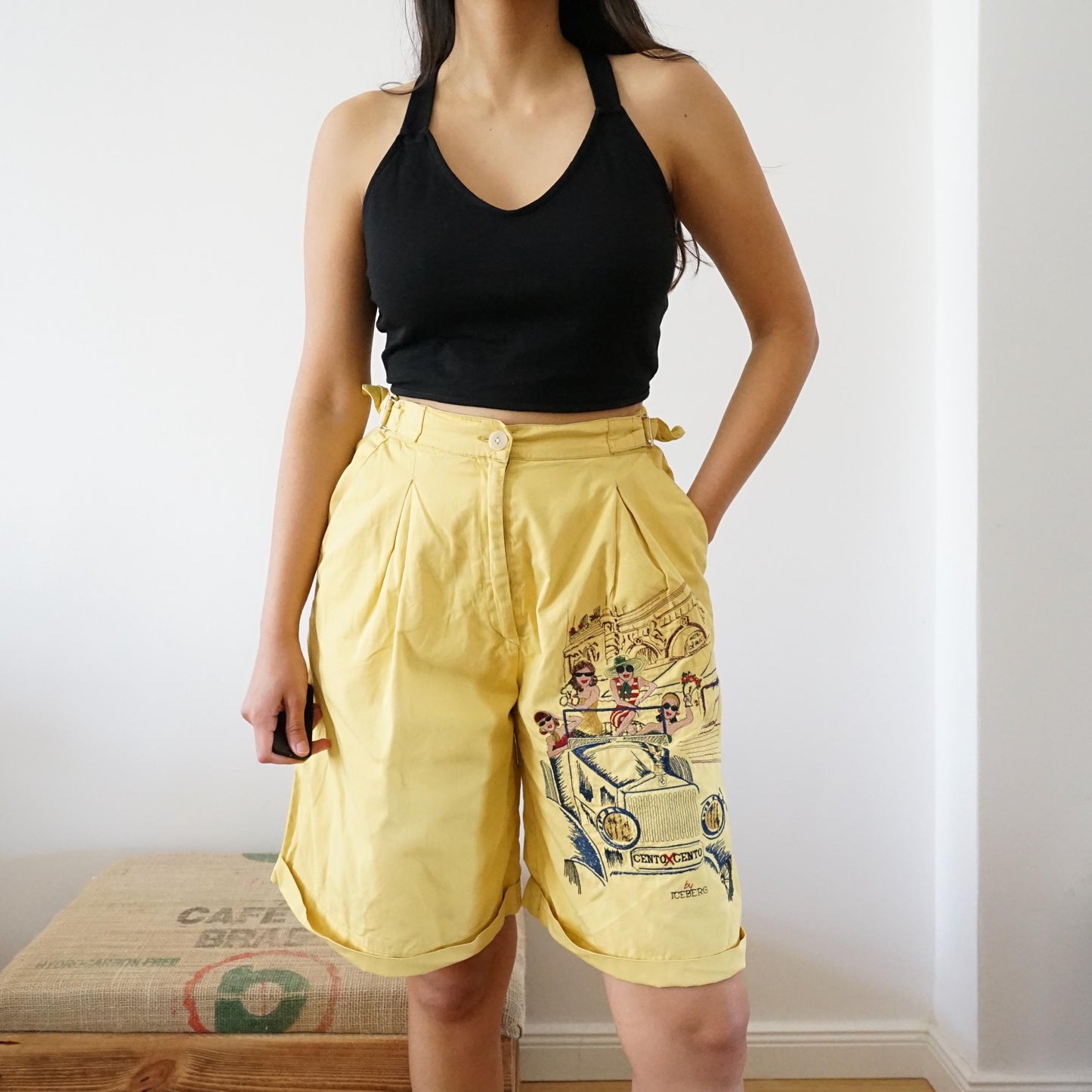 Vintage Iceberg Cento x Cento Shorts Size M