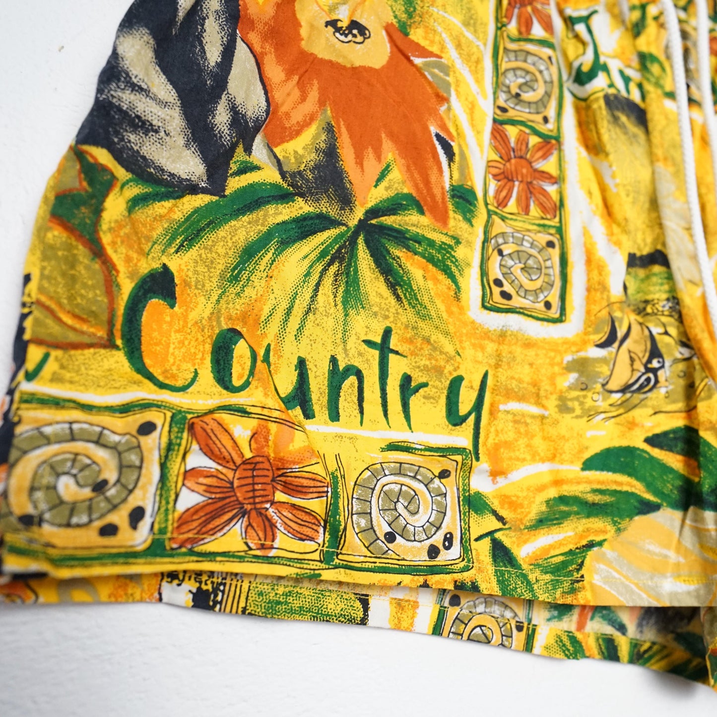 Vintage colorful Swim Shorts Size M