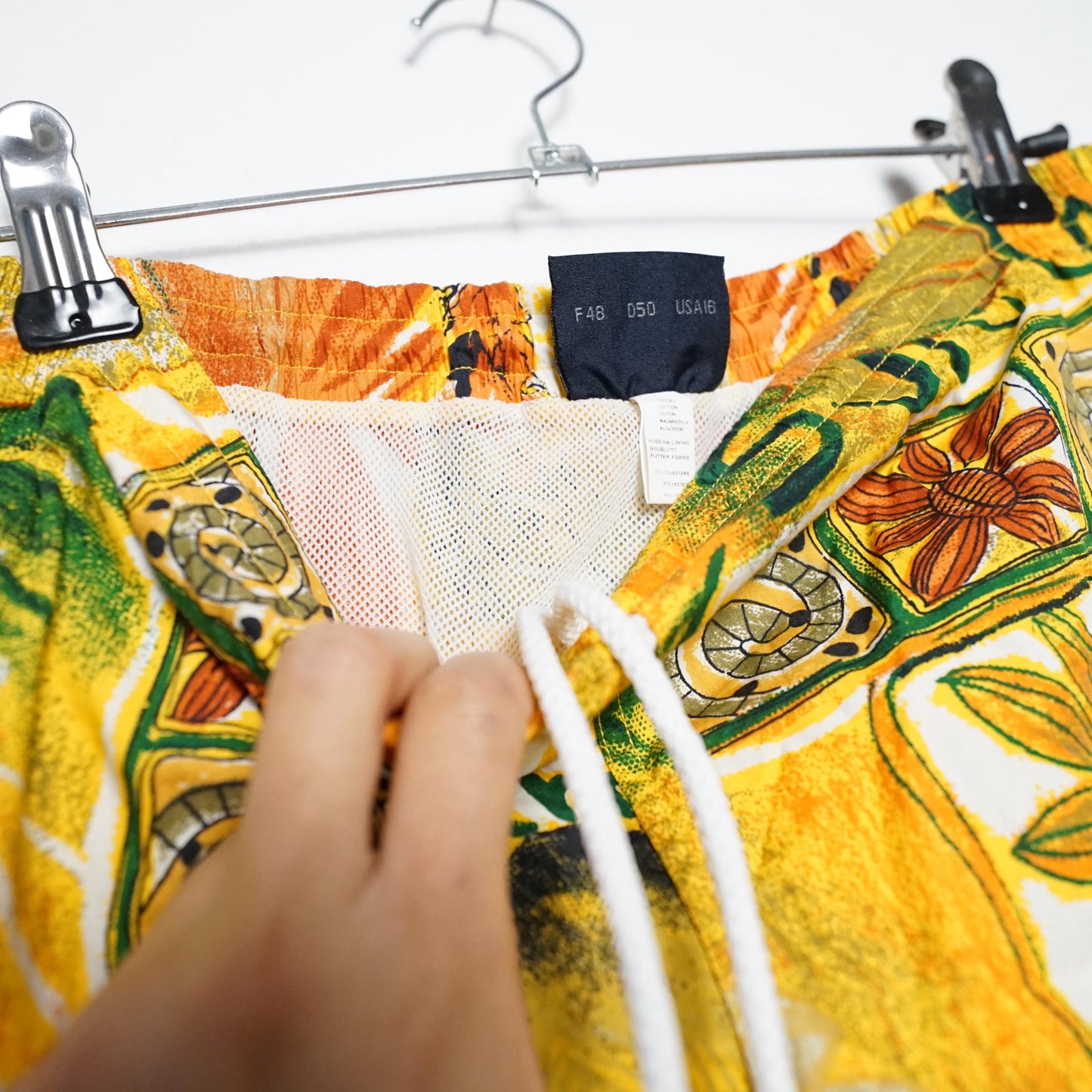 Vintage colorful Swim Shorts Size M