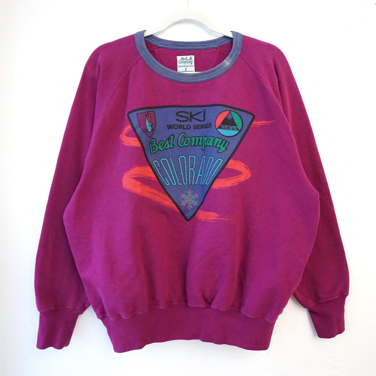 Vintage 80s Sweatshirt Size L Best Company