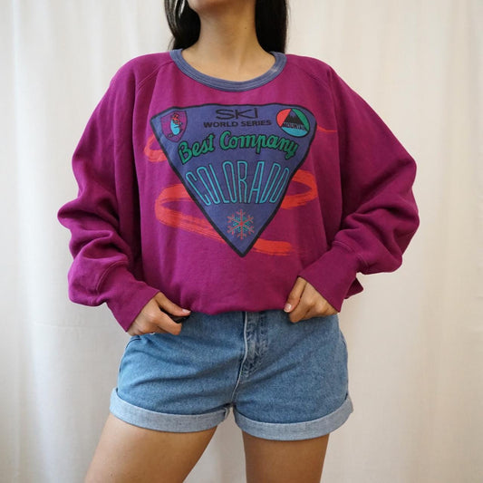 Vintage 80s Sweatshirt Size L Best Company