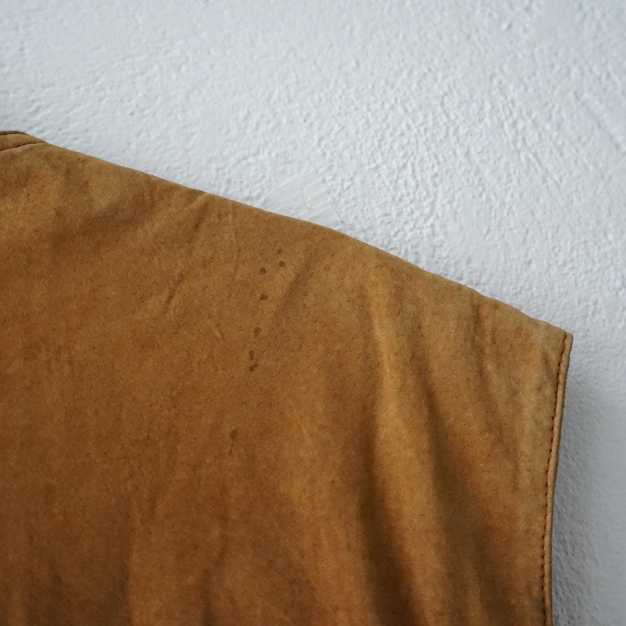 Vintage Cargo Leather Vest Size L-XL