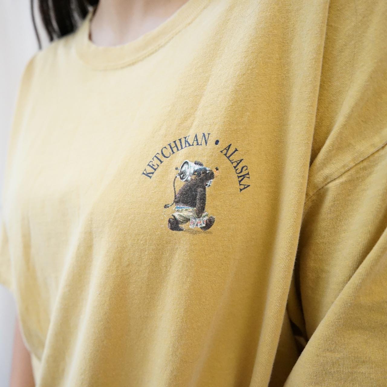 Vintage 90s T-Shirt Size L Ketchikan Alaska