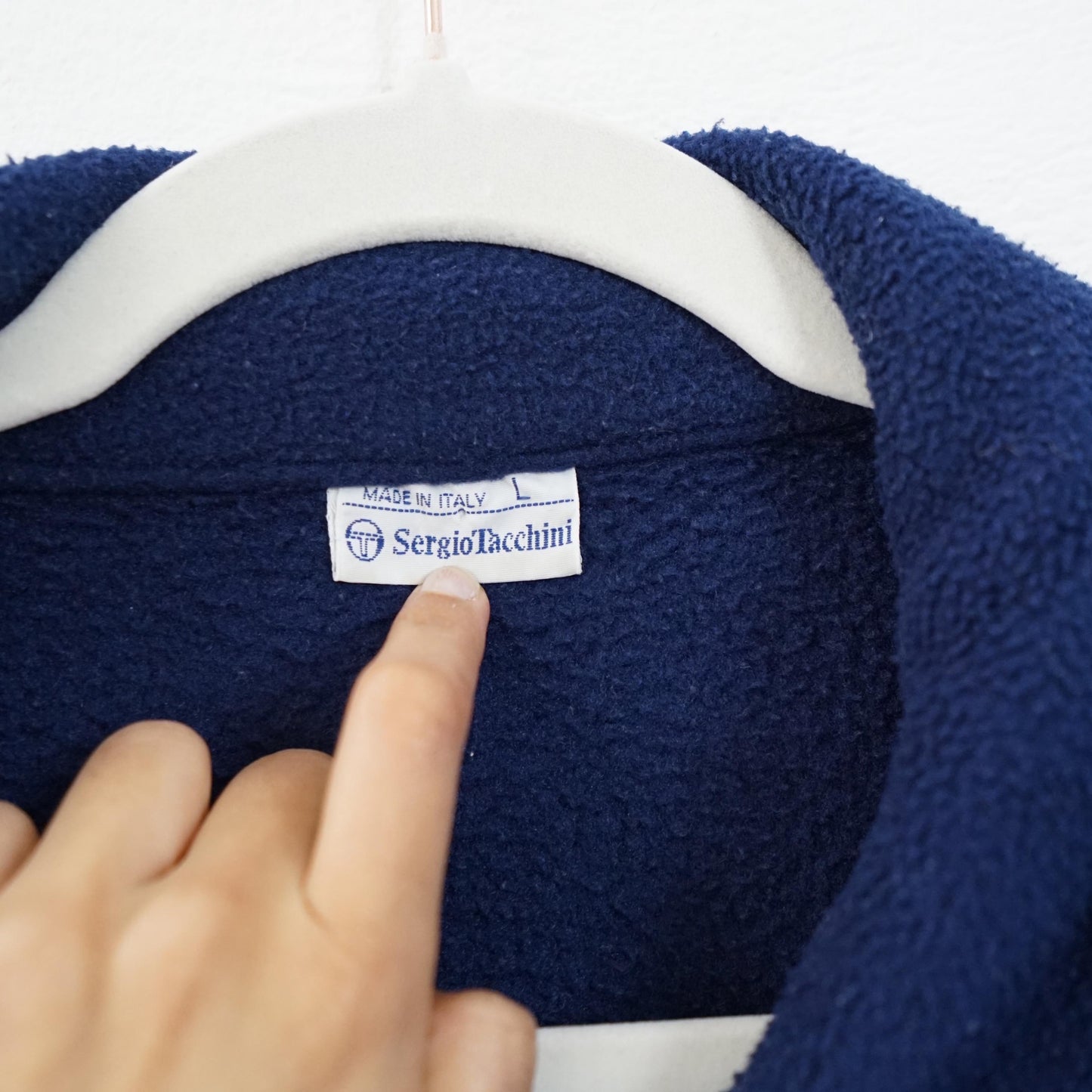 Vintage Sergio Tacchini Fleece Pullover size L