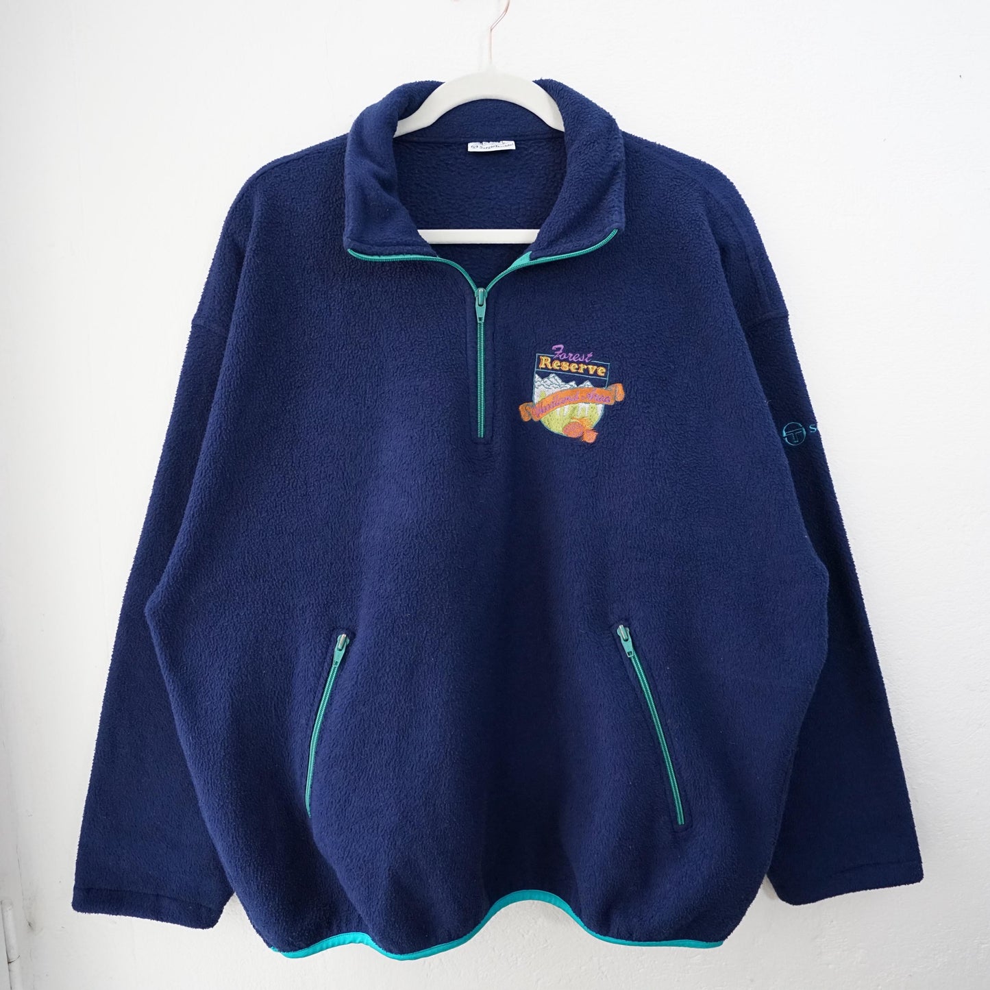 Vintage Sergio Tacchini Fleece Pullover size L