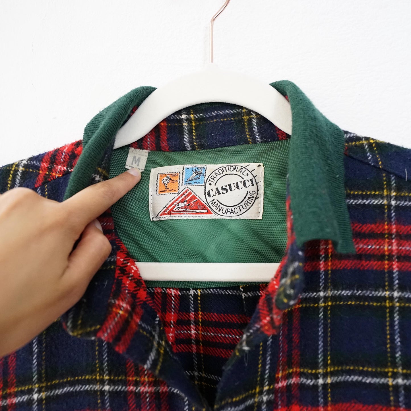 Vintage Flannel Shirt Size M m