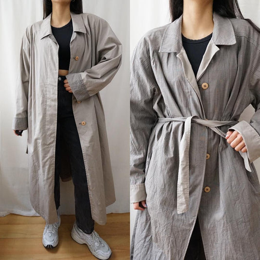 Vintage 70s Trench Coat Size XL