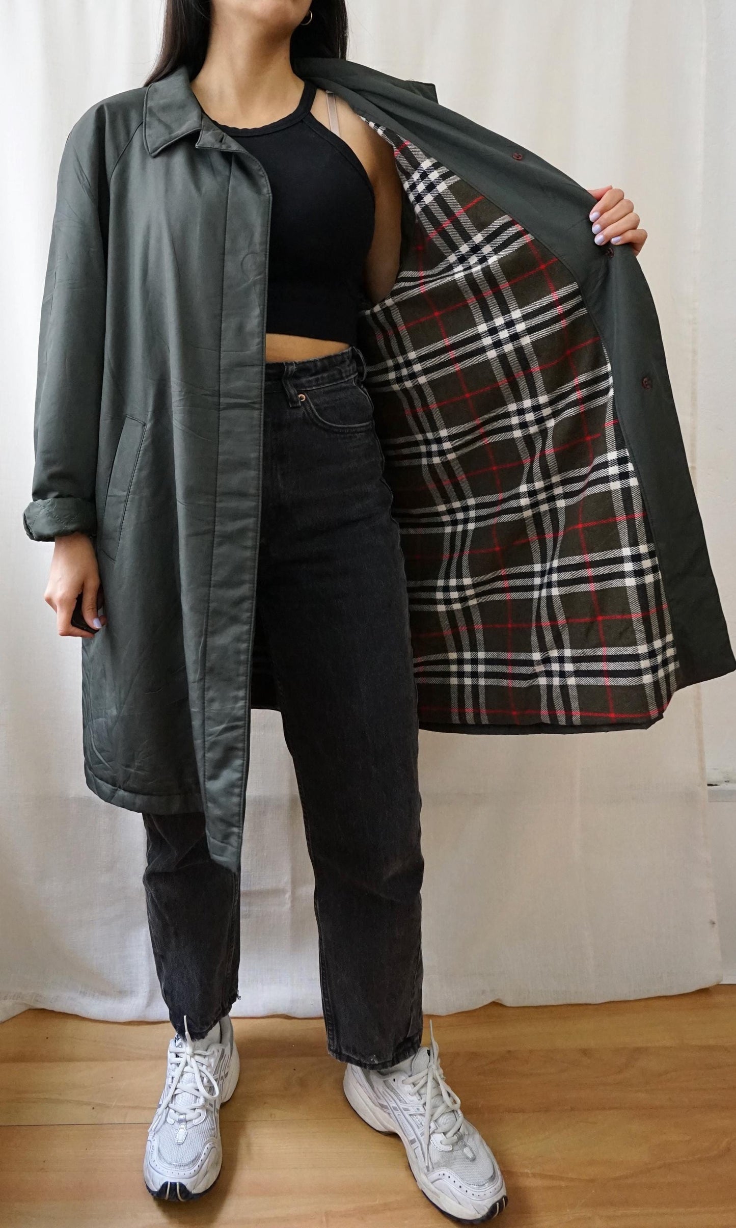 Vintage 70s Trench Coat Size M-L
