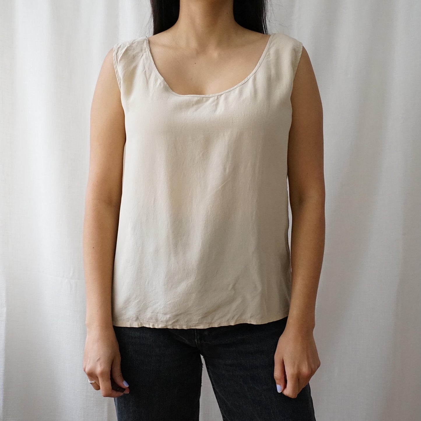 Vintage silk Blouse size S-M
