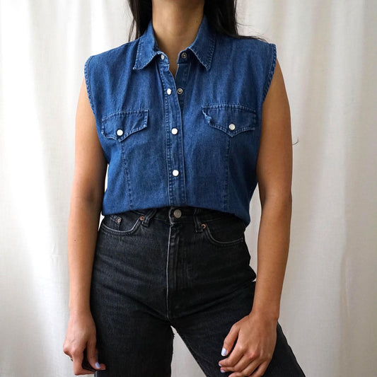 Vintage 90s denim Shirt size S