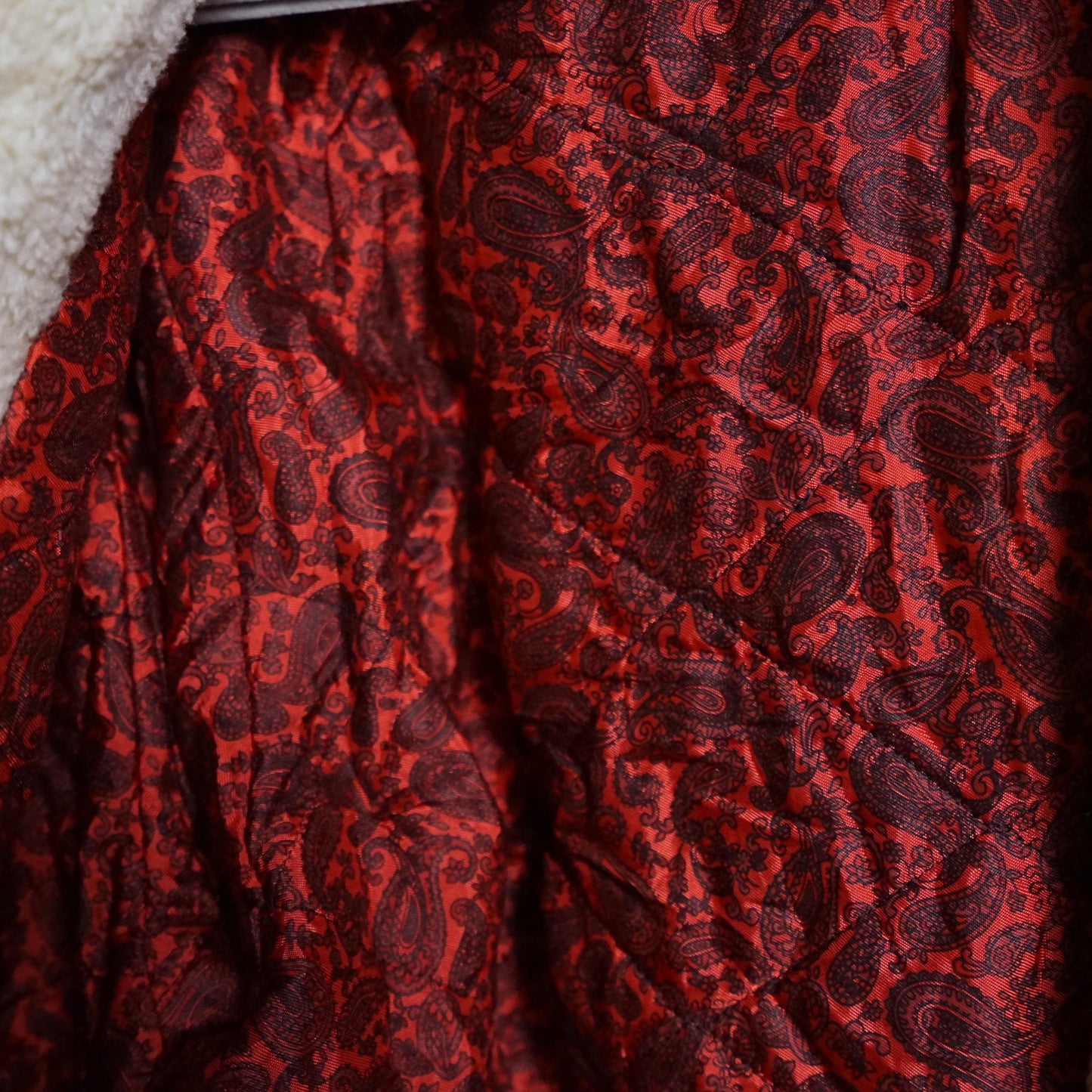 Vintage leather bomber Jacket Size L