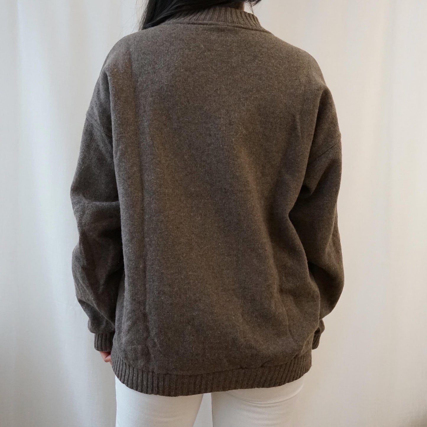 Vintage 90s Pullover Size L embroidered