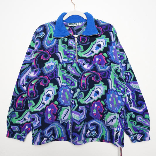 Vintage 80s Fleece Pullover men size M