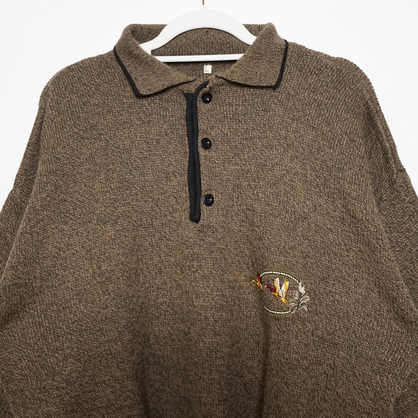 Vintage 90s polo Pullover men Size M