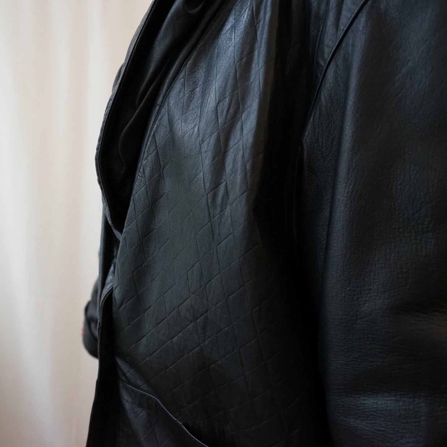 Vintage 80s leather jacket size L