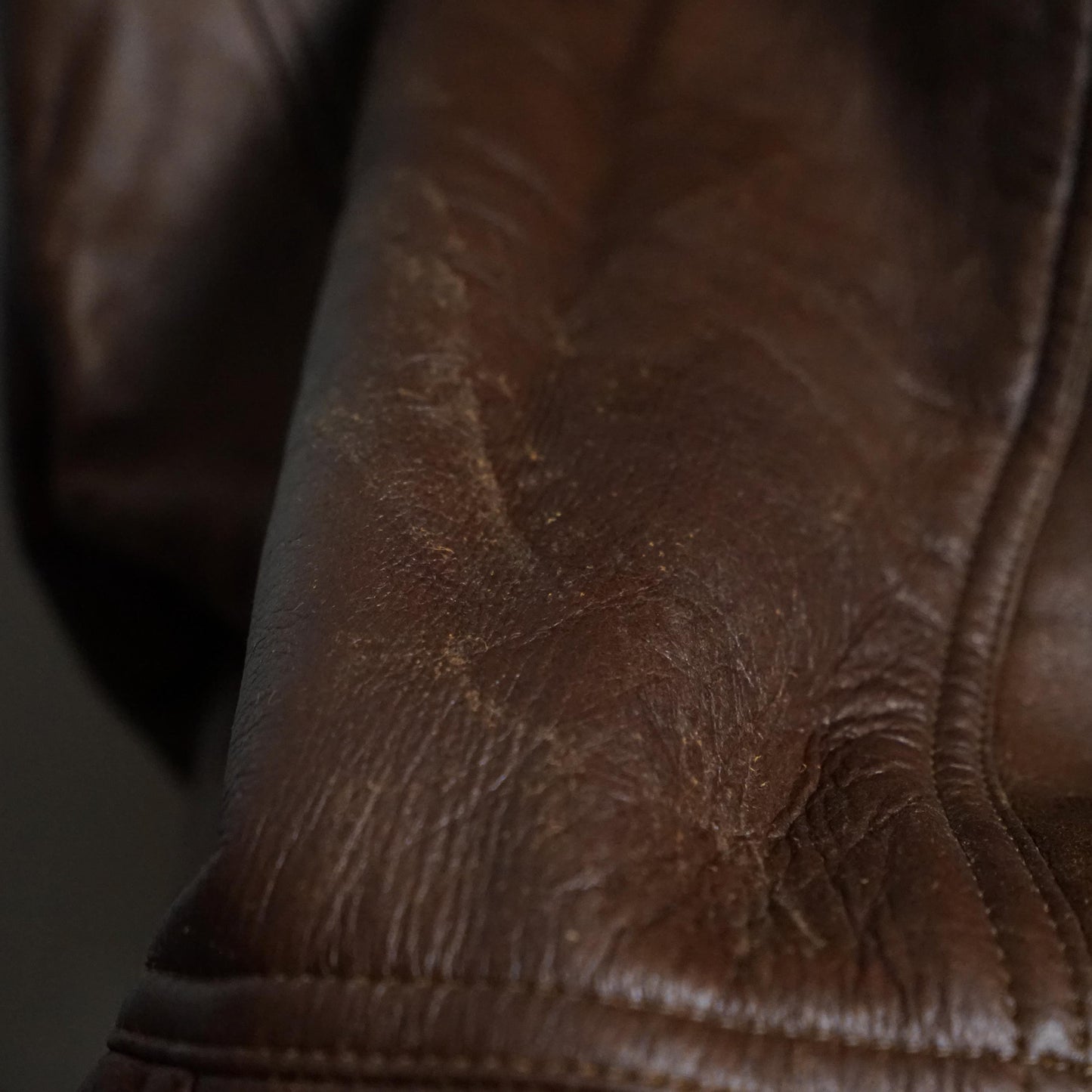 Vintage brown Shearling Coat Size L