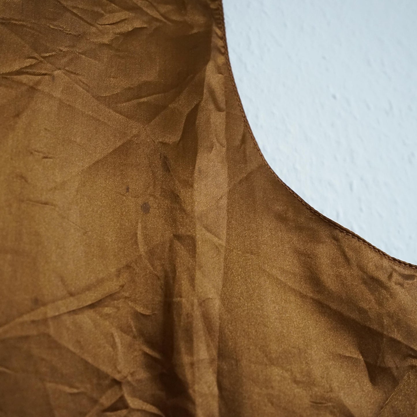 Vintage suede Vest men Size S l