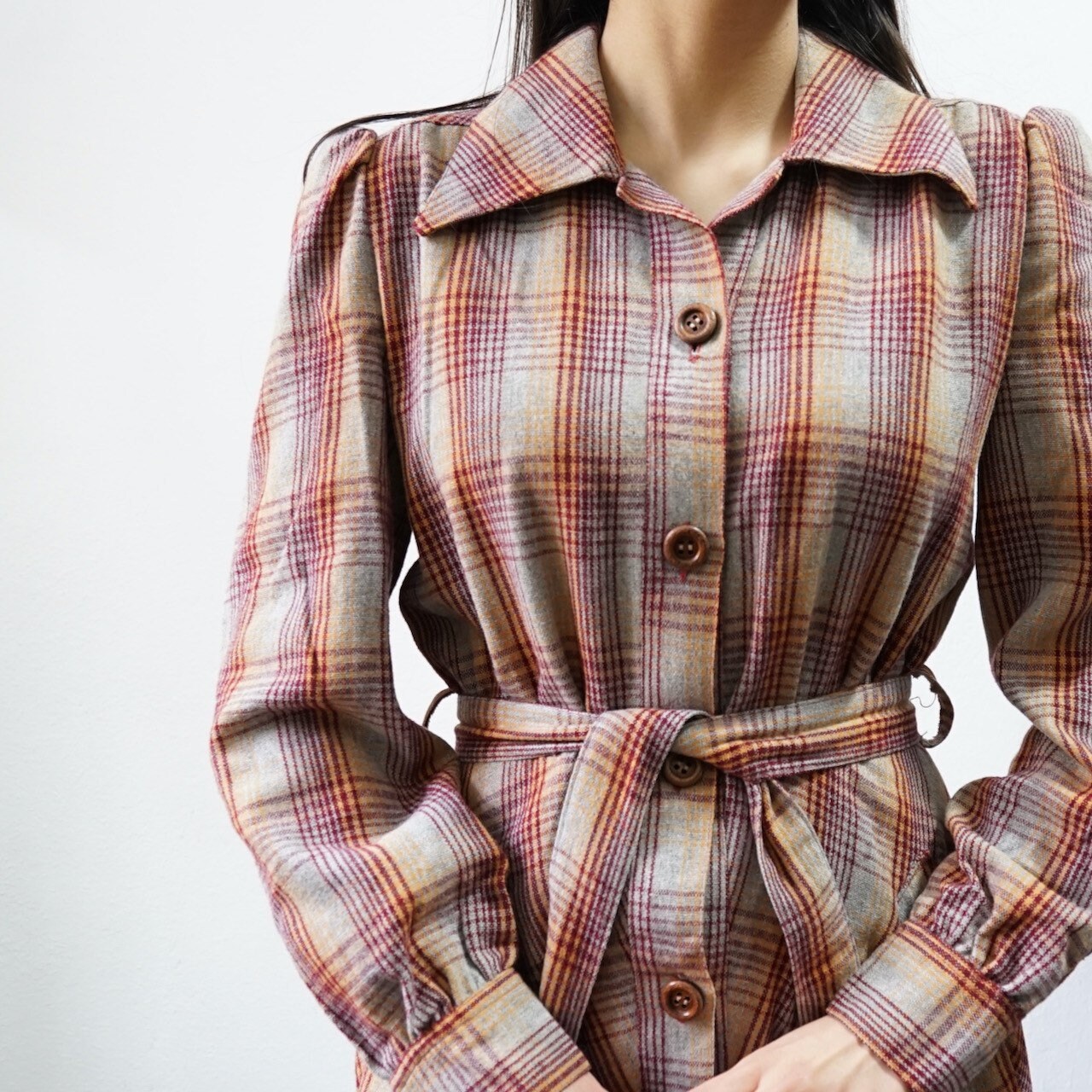 Vintage long sleeved dress Size S